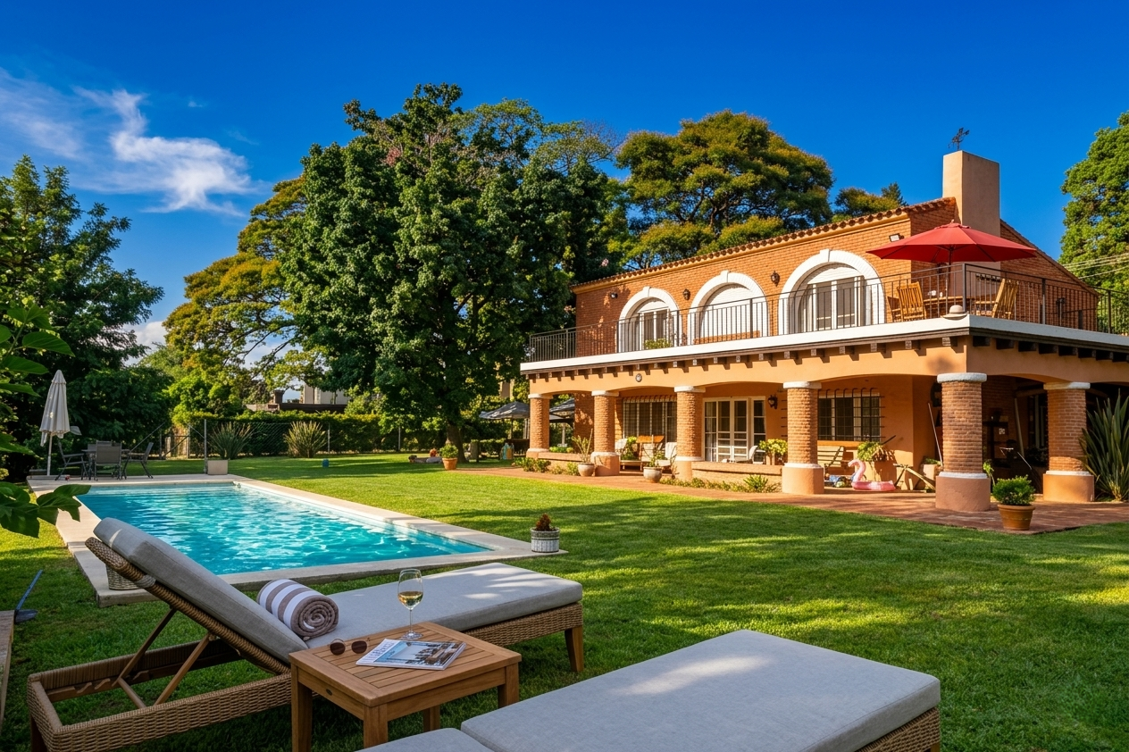 Casa Colonial Exclusiva Barrio Cerrado Bella Vista